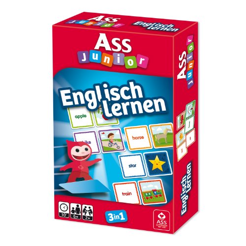 ASS 22509608 Altenburger 22509608-Junior, Englisch Lernen, Legespiel von ASS