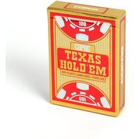 ASS 22540056 Texas Hold`Em Plastik Poker Jumbo Index rot/gold ASS 22540056 Texas Hold`Em Plastik Poker Jumbo Index rot/gold von ASS