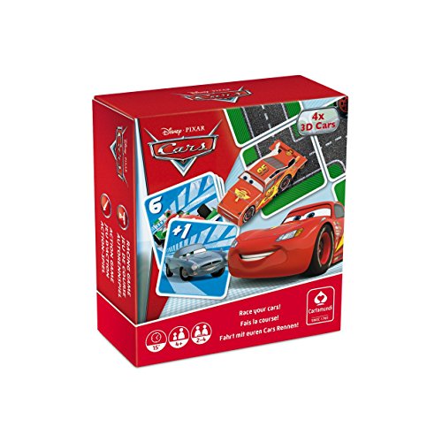 ASS Altenburger 22501639 - Disney Pixar Cars, 2 in 1 Game Box, Reisespiel von Cartamundi