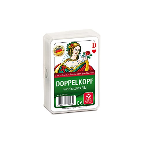 ASS Altenburger 22570023 - Doppelkopf, französisches Bild, Kunstoffetui von Ass Altenburger