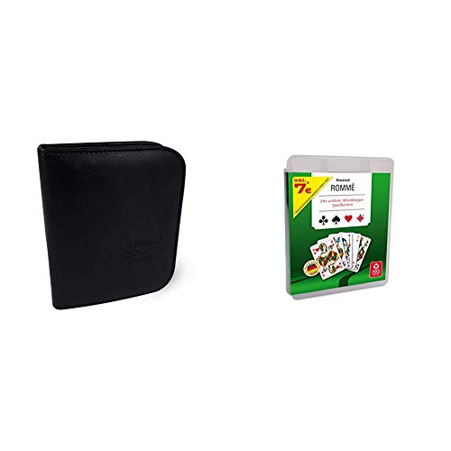 ASS Altenburger 22570064 - Romme, Kartenspiel im Kunstlederetui & 22570080 Altenburger 22570080-Rommé im hochwertigen Kunststoff-Etui, französisches Bild ASS Altenburger 22570064 - Romme, Kartenspiel im Kunstlederetui & 22570080 Altenburger 22570080-Rommé im hochwertigen Kunststoff-Etui, französisches Bild von ASS