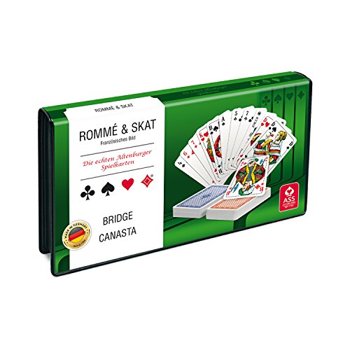 ASS Altenburger 22570189 - Spielkartenkassette für Rommé, Skat, Bridge, Canasta ASS Altenburger 22570189 - Spielkartenkassette für Rommé, Skat, Bridge, Canasta von ASS