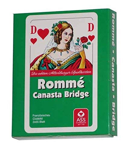 Rummy, Canasta, Bridge, 2 x 55 sheets / French picture von ASS