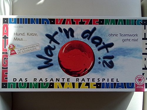 Wat`n Dat!? - Partyspiel - Geschicklichkeitsspiel - 10+ Jahre - 3 bis 8 Spieler von ASS