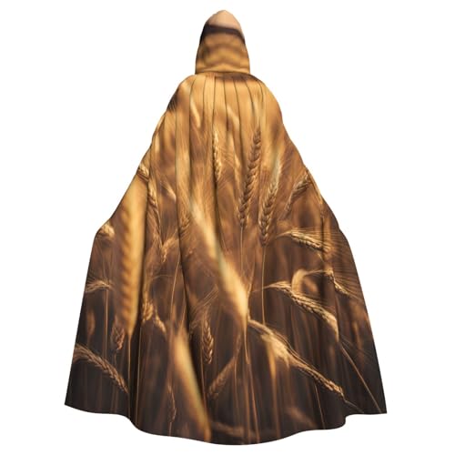 ASSORT Wheat Field Uni Erwachsene Umhang Kapuzenumhang Hexenmantel für Halloween, Cosplay und Vampirparty von ASSORT