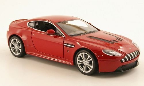 Aston Martin V12 Vantage, met.-rot, 2010, Modellauto, Fertigmodell, Welly 1:24 von ASTON MARTIN