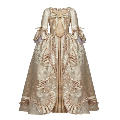 ASTRICOS Rokoko, Barock, Königinnenkleid, Marie Antoinette, Luxus-Renaissance-Kleid, Historisches Theater-Ballkleid (XXL) von ASTRICOS