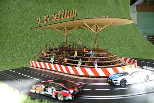 220003 Slotcar-Tribüne Spitzkehre „Das Original“ Holz 220003 Slotcar-Tribüne Spitzkehre „Das Original“ Holz von AT-BA Modellbau