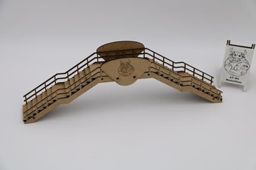 220082 Slotcar Brücke mit Handlauf für 2 Fahrspuren 220082 Slotcar Brücke mit Handlauf für 2 Fahrspuren von AT-BA Modellbau