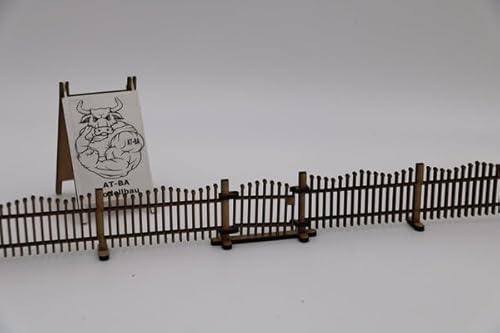 220083 Slotcar Deko Zaun Holz 220083 Slotcar Deko Zaun Holz von AT-BA Modellbau