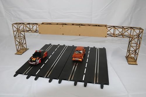 220101 Slotcar-Deko Startampel für 4 Fahrspuren von AT-BA Modellbau