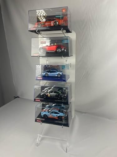 AT-BA Modellbau 5er Carrera-Boxen-Regal, Minimalistisch, Wandregal für Carrera Boxen AT-BA Modellbau 5er Carrera-Boxen-Regal, Minimalistisch, Wandregal für Carrera Boxen von AT-BA Modellbau