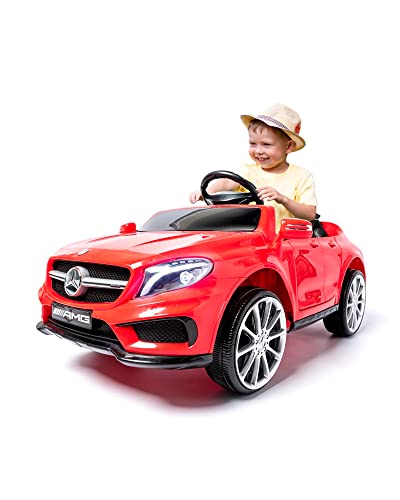 ATAA Mercedes GLA - Rot - Elektroauto für Kinder mit 12V Batterie und Fernbedienung von ATAA