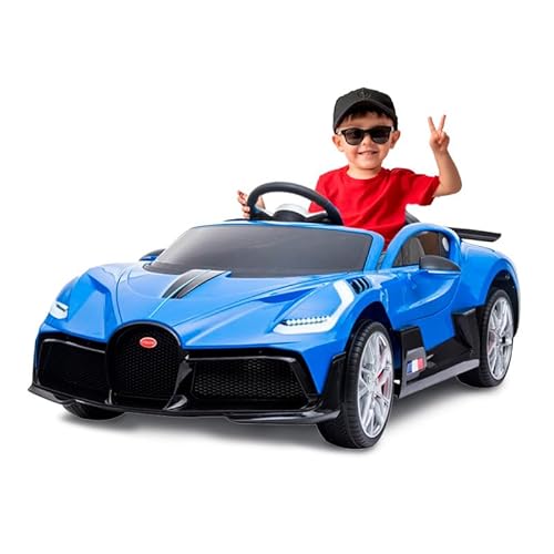 ATAA Bugatti DIVO 12V Elektro-Auto für Kinder - Blau - mit 12V Batterie und Fernbedienung ATAA Bugatti DIVO 12V Elektro-Auto für Kinder - Blau - mit 12V Batterie und Fernbedienung von ATAA