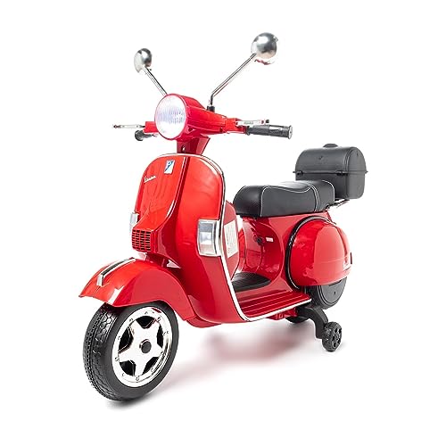 ATAA Vespa Klassisch 12v mit Piaggio Lizenz - Rot - Elektro-Motorrad für Kinder ATAA Vespa Klassisch 12v mit Piaggio Lizenz - Rot - Elektro-Motorrad für Kinder von ATAA