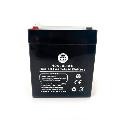 Batterie für Auto und Motorrad 6v 12v 24v - 12v 4.5ah von ATAA