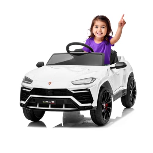 ATAA Lambo Urus - Weiß - Elektro-Auto für Mädchen und Jungen mit 12V Batterie und Fernbedinung ATAA Lambo Urus - Weiß - Elektro-Auto für Mädchen und Jungen mit 12V Batterie und Fernbedinung von ATAA