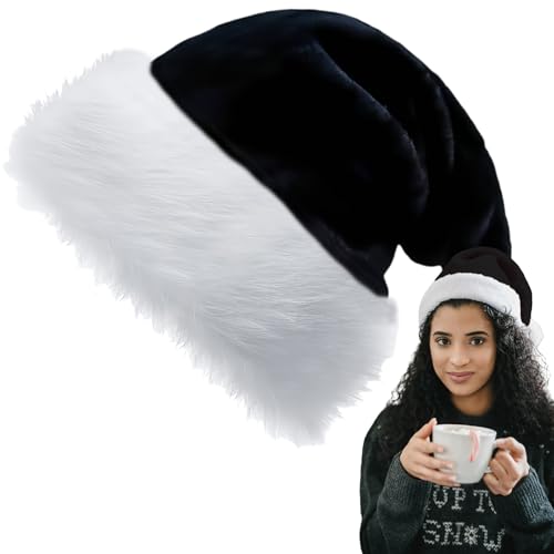 Weihnachtsmützen für Kinder und Erwachsene, luxuriöse Weihnachtsmützen, Weihnachtsmannmützen, Plüsch-Weihnachtsmannmütze, Weihnachtsmannmütze, dick, Weihnachtsmann-Kostüm für Weihnachten, Neujahr, Weihnachtsmützen für Kinder und Erwachsene, luxuriöse Weihnachtsmützen, Weihnachtsmannmützen, Plüsch-Weihnachtsmannmütze, Weihnachtsmannmütze, dick, Weihnachtsmann-Kostüm für Weihnachten, Neujahr, von ATBEAMEN