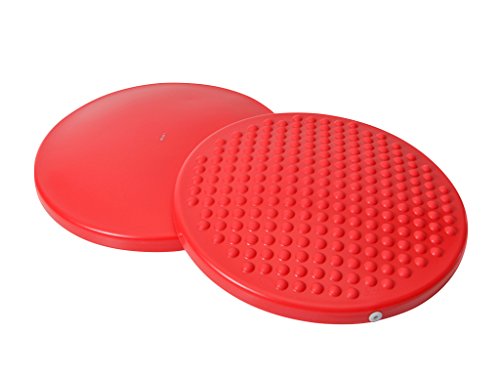 ATC Handels GmbH Sitzkissen Disc´o Sit Junior oder Erwachsene, Gymnic Balancekissen, Noppenkissen Kissen mit Luft, Sitzball, Gymnastikkissen, Gymnastikball (Disc´o Sit Junior Ø 32cm) von ATC Handels GmbH