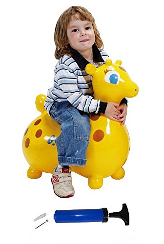 Gyffy SET Giraffe Hüpftier + Pumpe , Rody Hüpfpferd Sprungpferd Cavallo Ledraplastic Gymnic Gyffy SET Giraffe Hüpftier + Pumpe , Rody Hüpfpferd Sprungpferd Cavallo Ledraplastic Gymnic von ATC Handels GmbH