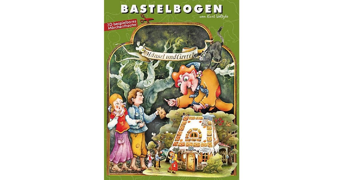 Hänsel und Gretel Bastelbogen Hänsel und Gretel Bastelbogen von ATELIER COLOR House of Ideas