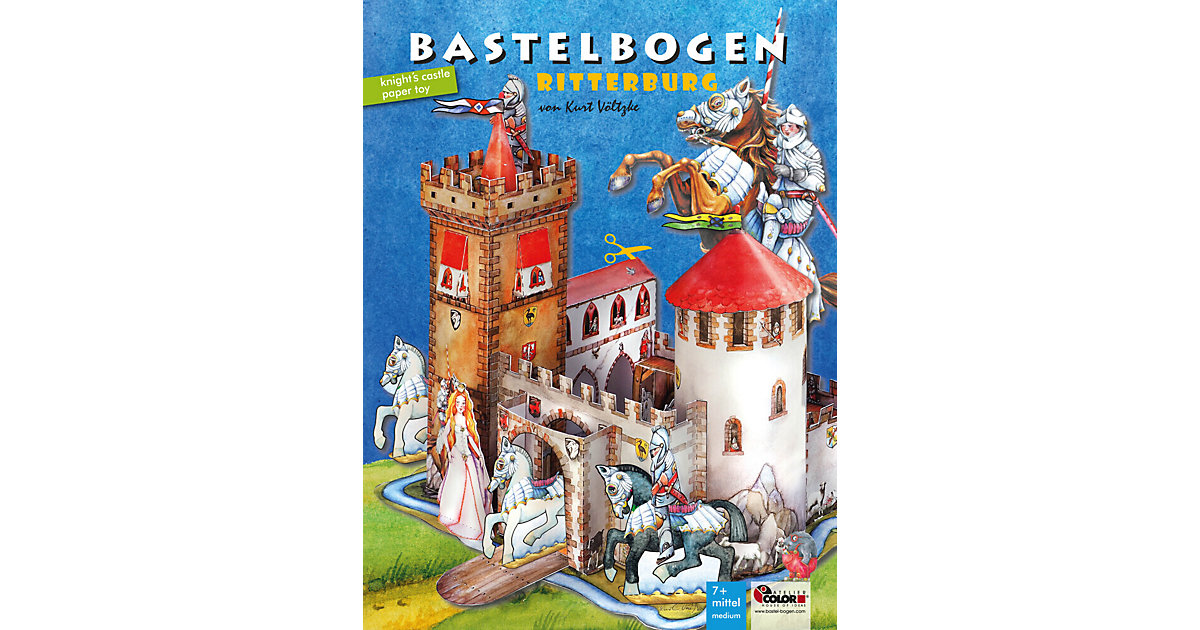 Buch - Ritterburg Bastelbogen Buch - Ritterburg Bastelbogen von ATELIER COLOR House of Ideas