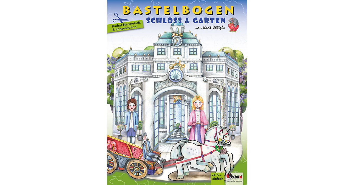 Buch - Schloss & Garten Bastelbogen von ATELIER COLOR House of Ideas