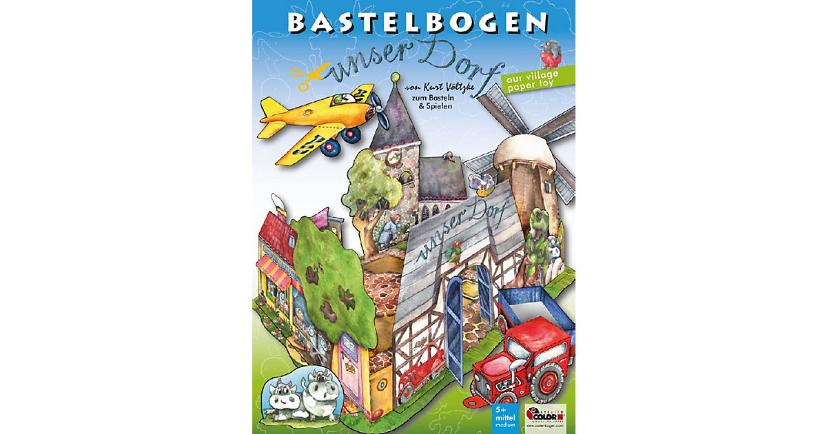 Unser Dorf Bastelbogen Unser Dorf Bastelbogen von ATELIER COLOR House of Ideas