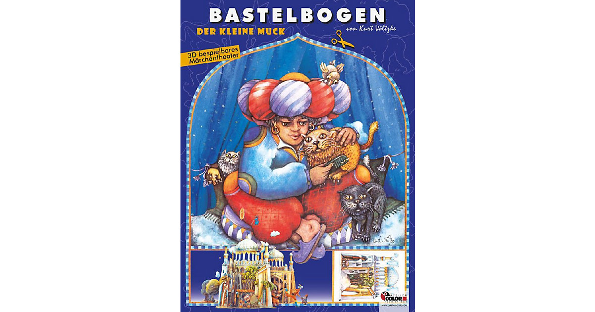 Der kleine Muck Bastelbogen Der kleine Muck Bastelbogen von ATELIER COLOR House of Ideas
