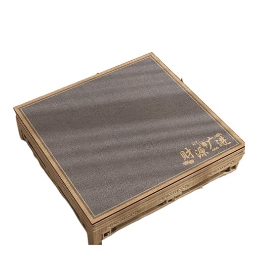 ATEUXOL Mahjong Matte Verdickte Poker-Tischdecke, quadratisch, Rauschunterdrückung, Mahjong-Tischset, Heimstoff, Esstischdecke, geometrisches Muster, modern(Color 9,140 * 140cm) von ATEUXOL