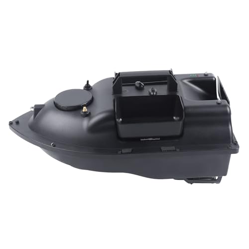 500m Köderboot Angeln Ferngesteuertes Futterboot RC derboot Angelzubeh Fischk Wireless,mit Propeller,Fernbedienung,Antenne,2 Motoren,für Auswerfen in Flüssen, Seen oder seichten Gewässern,2KG von ATIVLB