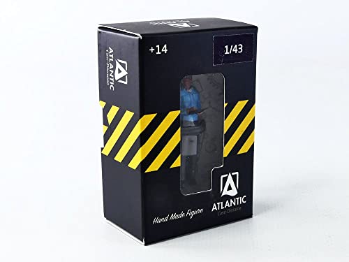 ATLANTIC CASE - Miniaturauto zum Sammeln, 43007_01, Grau/Blau von ATLANTIC CASE