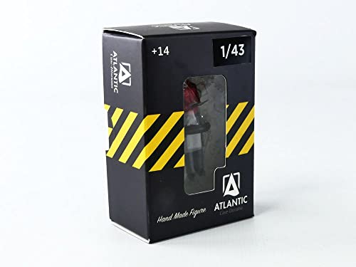 ATLANTIC CASE - Miniaturauto zum Sammeln, 43007_02, Grau/Rot von ATLANTIC CASE
