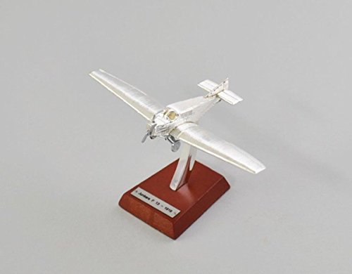 Junkers F13 Silbernes FlugzDHg Fertigmodell Maßstab 1:200 von Atlas