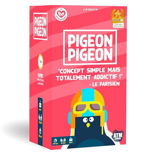 ATM Gaming Pigeon Taube Gesellschaftsspiel, Stimmung, Bluff, Kreativität, Humor ATM Gaming Pigeon Taube Gesellschaftsspiel, Stimmung, Bluff, Kreativität, Humor von ATM Gaming