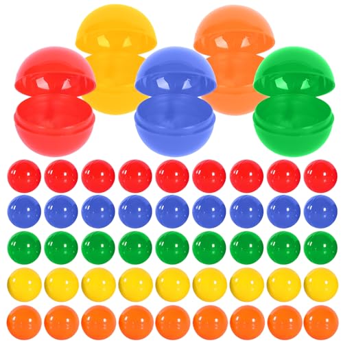 ATMWM 50 Stück Lotterie Kugeln,BäLle für Partys,LottobäLle,Loskugeln,3cm,BefüLlbare Kugeln Ornament Ohne Zahl,BefüLlen Bunt Bingo Kugeln,Dekorative Ball-Requisiten für Familienspiele, Partyspiele ATMWM 50 Stück Lotterie Kugeln,BäLle für Partys,LottobäLle,Loskugeln,3cm,BefüLlbare Kugeln Ornament Ohne Zahl,BefüLlen Bunt Bingo Kugeln,Dekorative Ball-Requisiten für Familienspiele, Partyspiele von ATMWM
