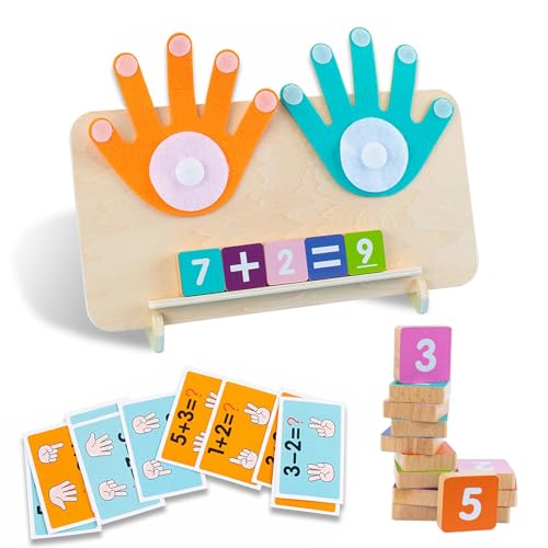ATMWM Holz Mathe Zählspielzeug, Mathe Spielzeug Zählen Lernen für Kinder, Pädagogisches Lern Zahlenspielzeug, Kleinkinder Montessori Mathe Lernspielzeug für 3 4 5 6Jahre Jungen Mädchen Geschenk ATMWM Holz Mathe Zählspielzeug, Mathe Spielzeug Zählen Lernen für Kinder, Pädagogisches Lern Zahlenspielzeug, Kleinkinder Montessori Mathe Lernspielzeug für 3 4 5 6Jahre Jungen Mädchen Geschenk von ATMWM