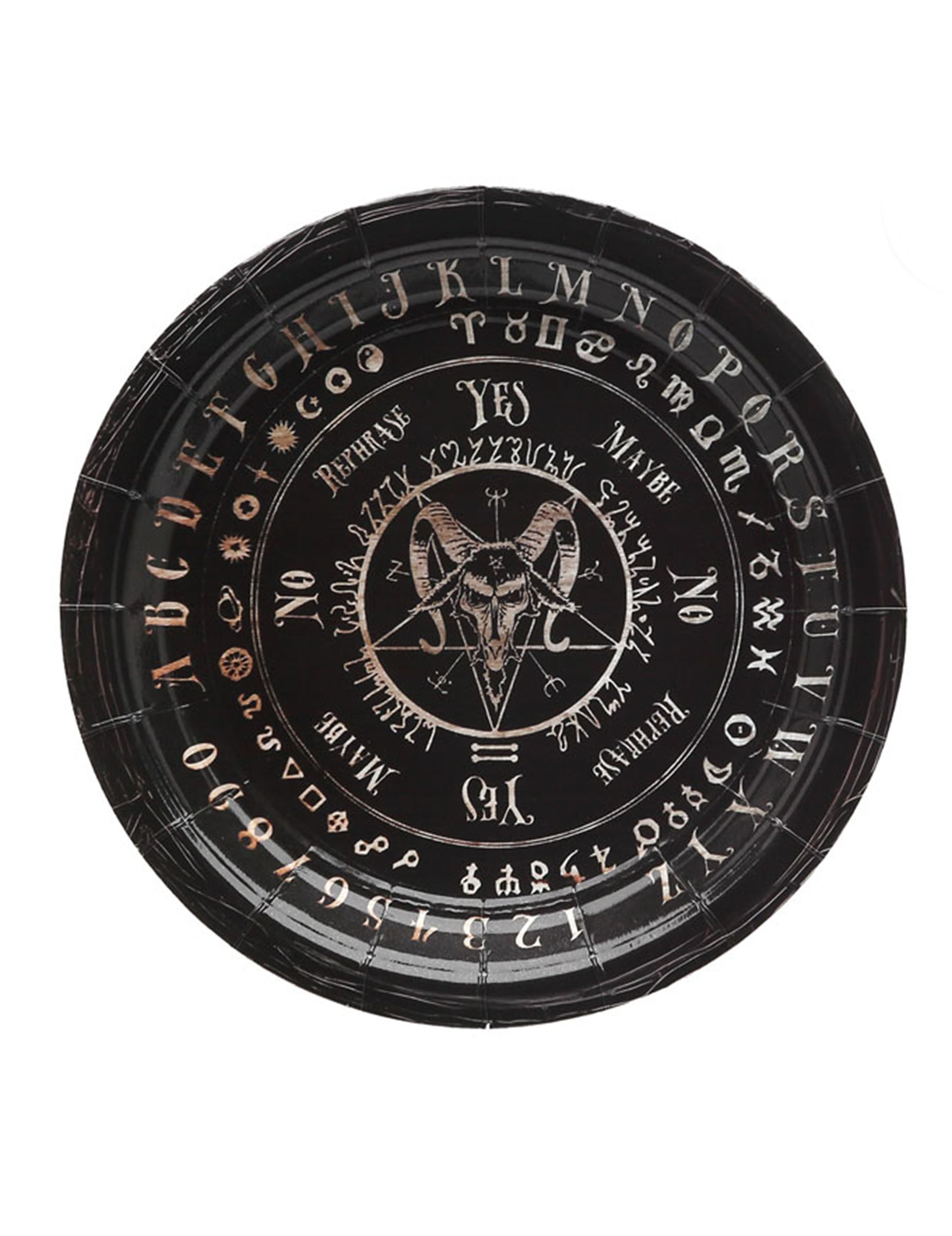 6 Ouija Pappteller 18 cm 6 Ouija Pappteller 18 cm von ATOSA