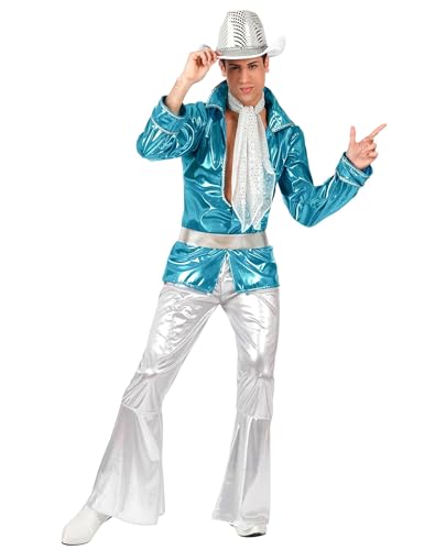 ATOSA costume disco blue M von ATOSA