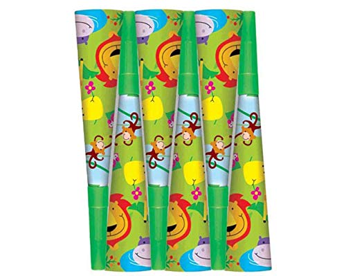 Atosa – 16822 – 6pcs Spitztüten Akustik Jungle 20 cm von ATOSA