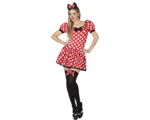 Atosa 26298 Maus-Mädchen Karnevalskostüm, Unisex – Erwachsene, Mehrfarbig von ATOSA