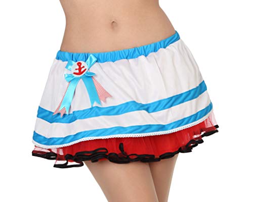 Atosa 26501 Kostüm Zubehör, Einfarbig, Blau/Weiss, S Atosa 26501 Kostüm Zubehör, Einfarbig, Blau/Weiss, S von ATOSA