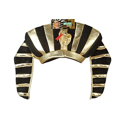 Atosa 37911, tocado de faraón Hut Pharao, Schwarz/Gold, Unisex – Erwachsene, Única Atosa 37911, tocado de faraón Hut Pharao, Schwarz/Gold, Unisex – Erwachsene, Única von ATOSA