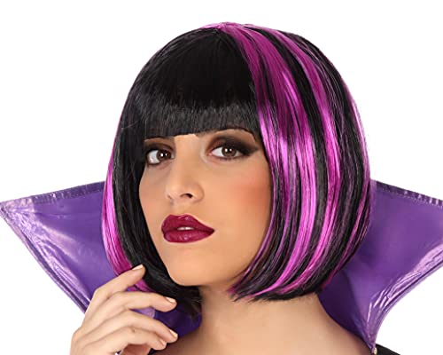 Atosa 39793 Perücke Vampirin, Schwarz/Lila, Unisex – Erwachsene Atosa 39793 Perücke Vampirin, Schwarz/Lila, Unisex – Erwachsene von ATOSA