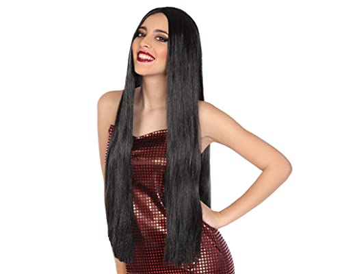 Atosa 42622 Halloween Perücke Deko Set, Unisex – Erwachsene, Schwarz Atosa 42622 Halloween Perücke Deko Set, Unisex – Erwachsene, Schwarz von ATOSA