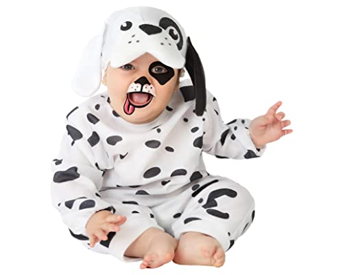 ATOSA 57031 COSTUME DOG 6-12 MONTHS, Unisex-Kinder, Schwarz/Weiss, 6 a 12 meses von ATOSA