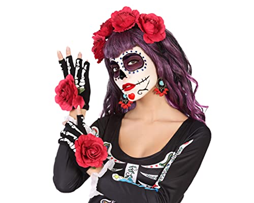 Atosa 57699 Set Halloween, Unisex – Erwachsene, Mehrfarbig, one woman von ATOSA