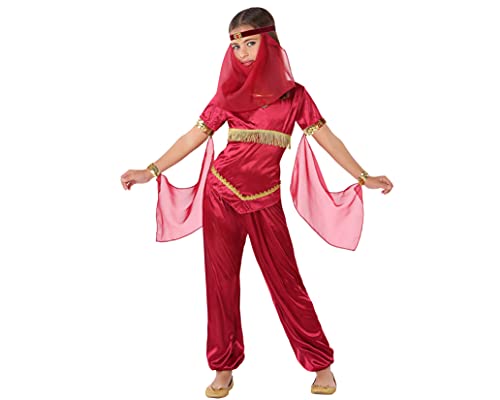 ATOSA 61482 arabische Prinzessin rot 3-4 Jahre Mädchen-Kostüme um die Welt, Jungen von ATOSA