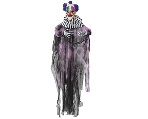 Atosa 66679 Clown Anhänger mit Licht und Sound 95 x 16 x 120 cm, Unisex, Erwachsene, bunt, 95X16X120 cm Atosa 66679 Clown Anhänger mit Licht und Sound 95 x 16 x 120 cm, Unisex, Erwachsene, bunt, 95X16X120 cm von ATOSA