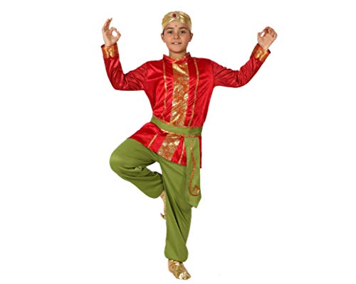 Atosa 8422259158462 15846 Hindu Karnevalskostüm, Mehrfarbig, 7 a 9 Years von ATOSA
